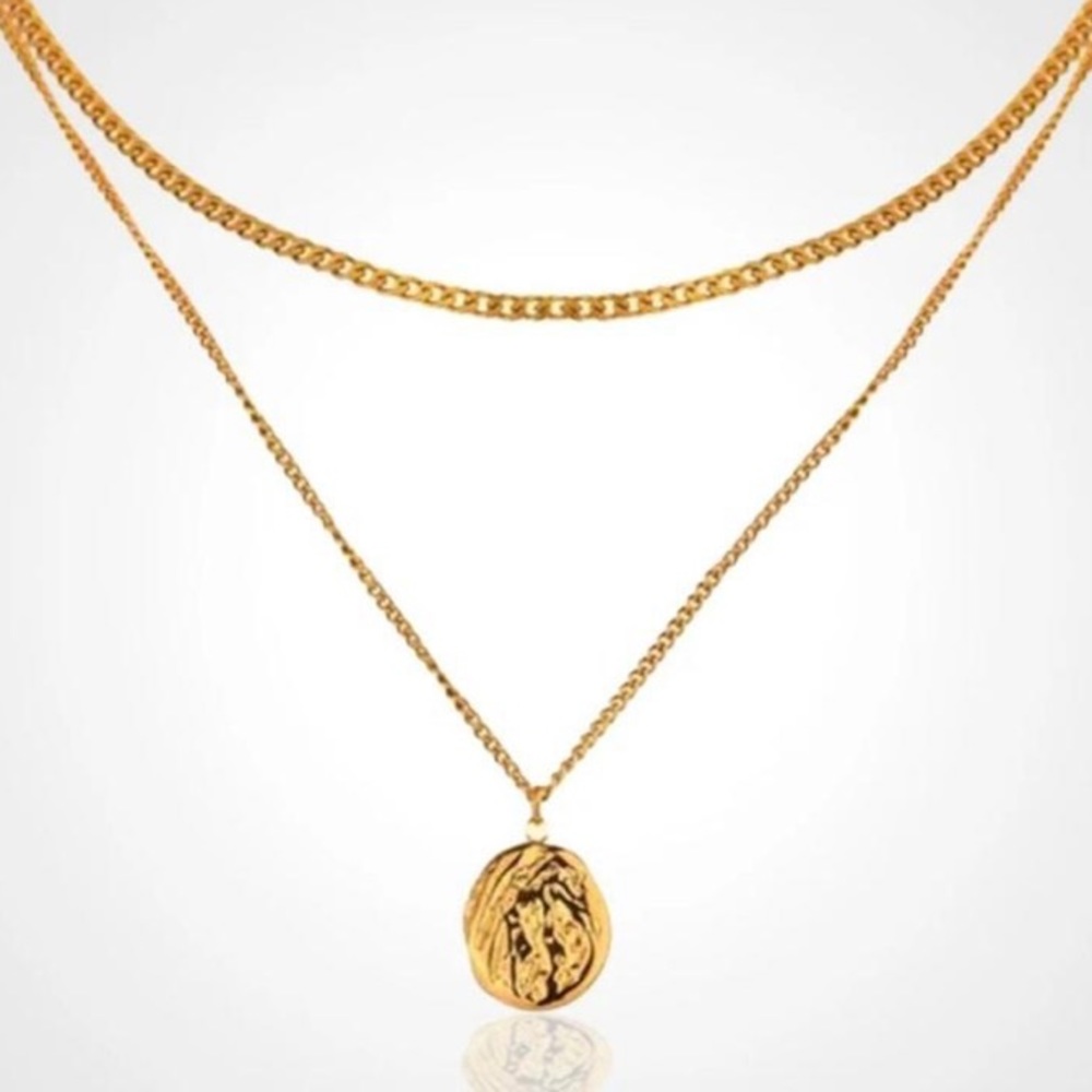 Coin chain necklace - Picture 2 of 4